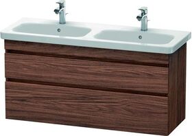 Duravit Waschtischunterbau DURASTYLE 448x1230x610mm nussbaum dunkel