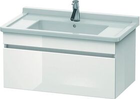 Duravit Waschtischunterbau DURASTYLE 470x800x406mm lichtblau matt/basalt matt