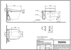 TOTO RG Washlet Dusch-WC LITE m se An. f WWC GP RP NC ES StdWC NC we