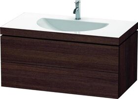 Duravit Möbelwaschtisch DARLING NEW 1000x540mm o ÜL 1 HL kastanie dunkel