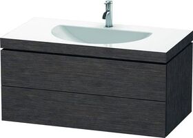 Duravit Möbelwaschtisch DARLING NEW 1000x540mm o ÜL 1 HL Ei dunkel gebürstet