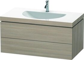 Duravit Möbelwaschtisch DARLING NEW 1000x540mm o ÜL 1 Hahnloch pine silver