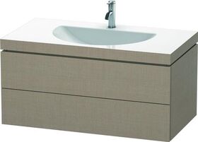 Duravit Möbelwaschtisch DARLING NEW 1000x540mm o Überlauf 1 Hahnloch leinen