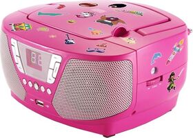 Tragbares CD/Radio - Kids pink