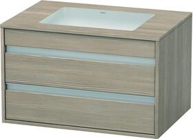 Duravit Waschtischunterbau KETHO 550x800x496mm pine silver