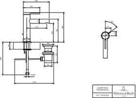 V&B EH-WTbatt LOOP & FRIENDS 45x149x166mm m ZAG brushed nickel matt