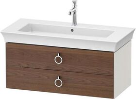 Duravit Waschtischunterbau WHITE TULIP 984x410mm 2 Schubk we hgl o ES