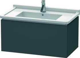 Duravit Waschtischunterbau L-CUBE 469x820x408mm graphit matt