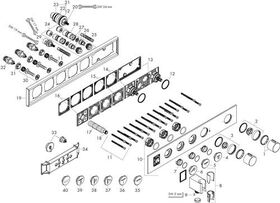 Thermostatmodul AXOR SHOWERSOLUTIONS SELECT 530/90 stainless steel optic