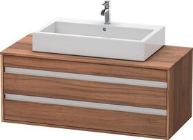 Duravit Waschtischunterbau KETHO 550x1200x496mm nussbaum natur