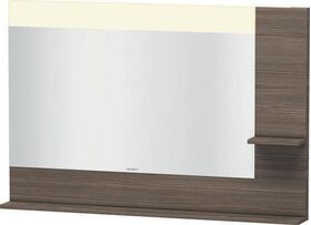 Duravit Spiegel VERO 142x1200x800mm, Beleuchtung pine terra