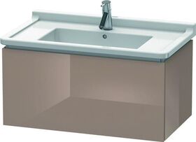 Duravit Waschtischunterbau L-CUBE 469x820x408mm cappuccino hochglanz