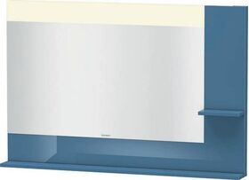 Duravit Spiegel VERO 142x1200x800mm Be stone blue hochglanz