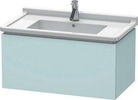 Duravit Waschtischunterbau L-CUBE 469x820x408mm lichtblau matt