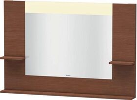 Duravit Spiegel VERO 142x1200x800mm Be amerik. nussbaum