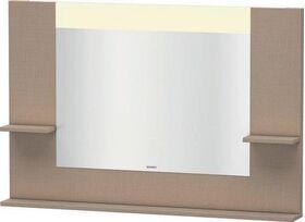 Duravit Spiegel VERO 142x1200x800mm, Beleuchtung leinen