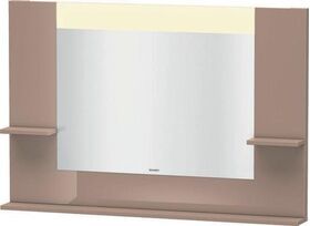 Duravit Spiegel VERO 142x1200x800mm Be cappuccino hochglanz