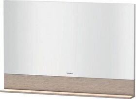 Duravit Spiegel VERO m Abl. 800xbis 400x142mm eiche kaschmir