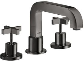 3-Loch-Wannenrandarmatur AXOR CITTERIO DN 15 m Kreuzgr. polished black chrome