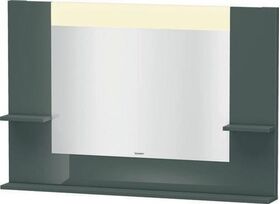 Duravit Spiegel VERO 142x1200x800mm Be dolo grey hochglanz