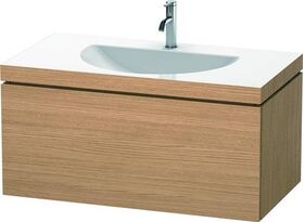 Duravit Möbelwaschtisch DARLING NEW 1000x540mm o ÜL 1 HL europäische eiche