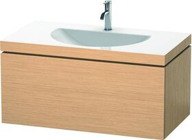 Duravit Möbelwaschtisch DARLING NEW 1000x540mm o ÜL 1 HL eiche gebürstet