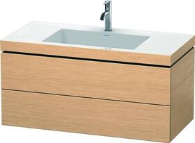 Duravit Waschtischunterbau L-CUBE m WT Vero Air 500x1000x480mm 1 HL Ei geb