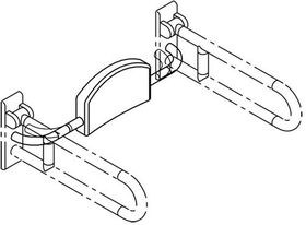 Hewi Rückenstütze SERIE 801 BS 150mm tief maigrün