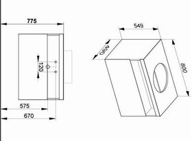 Keuco Waschtischunterbau STAGELINE 800x550x490mm vulkanit