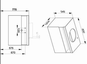 Keuco Waschtischunterbau STAGELINE 800x550x490mm vulkanit