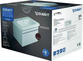 Duravit Möbelset DURASTYLE WTU u WT 600x455mm Kast. dunkel/kastanie