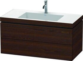 Duravit Waschtischunterbau L-CUBE m WT Vero Air 500x1000x480mm 1 HL NB geb