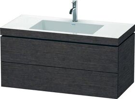 Duravit Waschtischunterbau L-CUBE m WT Vero Air 500x1000x480mm 1 HL Ei du