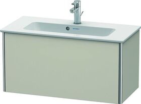 Duravit WTU COMPACT XSQUARE 400x810x388mm taupe matt