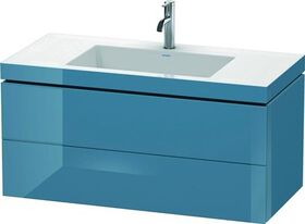 Duravit Waschtischunterbau L-CUBE m WT Vero Air 500x1000x480mm 1 HL St Bl