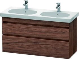 Duravit Waschtischunterbau DURASTYLE 453x1150x610mm nussbaum dunkel