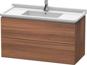 Duravit Waschtischunterbau L-CUBE 469x1020x558mm nussbaum natur