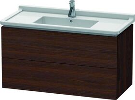 Duravit Waschtischunterbau L-CUBE 469x1020x558mm nussbaum gebürstet