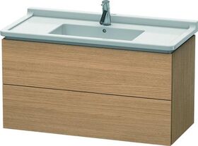 Duravit Waschtischunterbau L-CUBE 469x1020x558mm europäische eiche