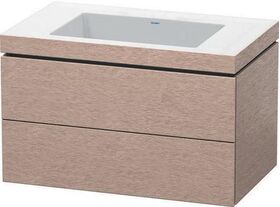 Duravit Waschtischunterbau L-CUBE m WT Vero Air 500x800x480mm o HL Ei ka