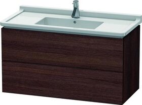 Duravit Waschtischunterbau L-CUBE 469x1020x558mm kastanie dunkel