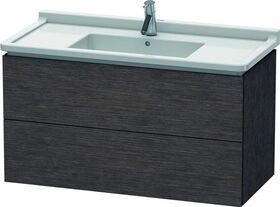 Duravit Waschtischunterbau L-CUBE 469x1020x558mm eiche dunkel gebürstet