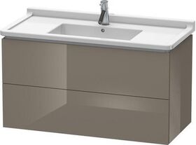 Duravit Waschtischunterbau L-CUBE 469x1020x558mm taupe supermatt