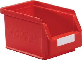 Sichtlagerkasten L230xB140xH130mm PE rot KAPPES