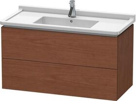 Duravit Waschtischunterbau L-CUBE 469x1020x558mm amerikanisch nussbaum