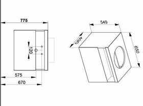 Keuco Waschtischunterbau STAGELINE 650x550x490mm inox