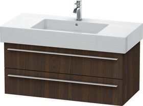 Duravit Waschtischunterbau X-LARGE 468x1000x448mm flannel grey hochglanz