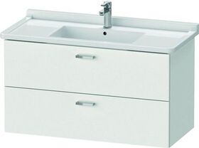 Duravit Waschtischunterbau XBASE 2 Schubkästen 560x1000x468mm weiß matt