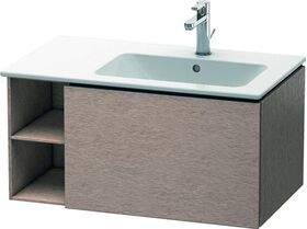 Duravit Waschtischunterbau L-CUBE 400x820x481mm Be rechts eiche kaschmir