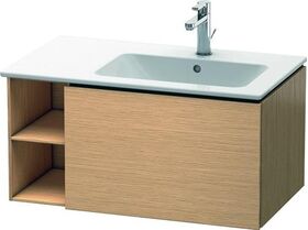 Duravit Waschtischunterbau L-CUBE 400x820x481mm Be rechts eiche gebürstet